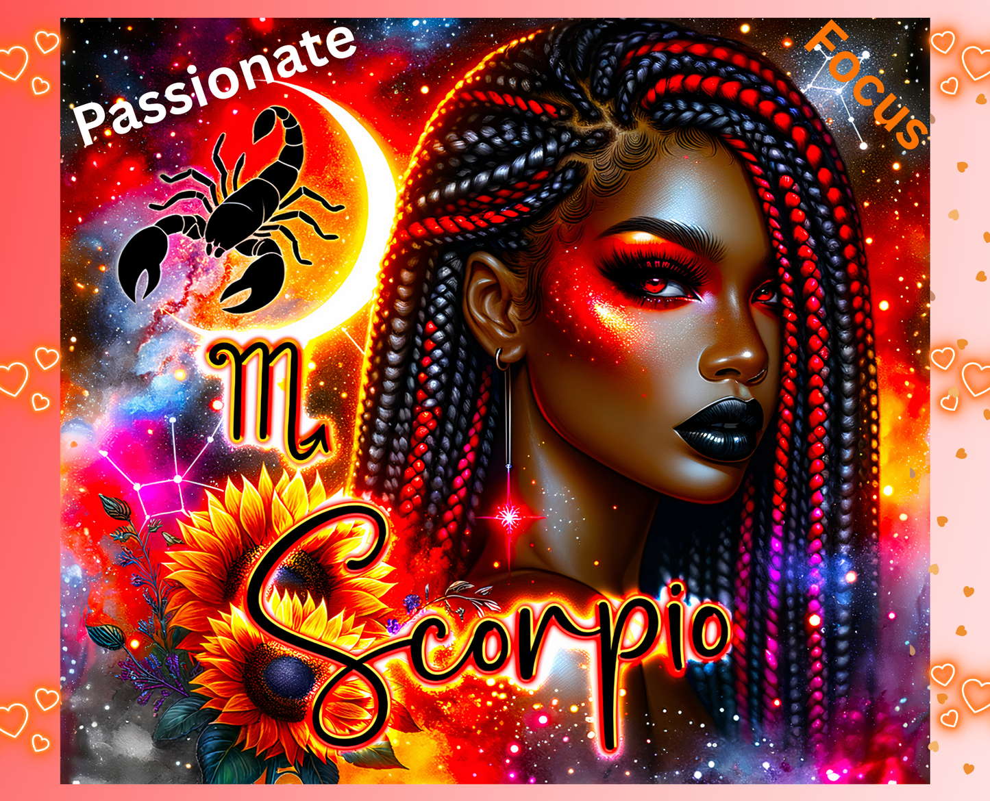 Black African American Zodiac Scorpio
