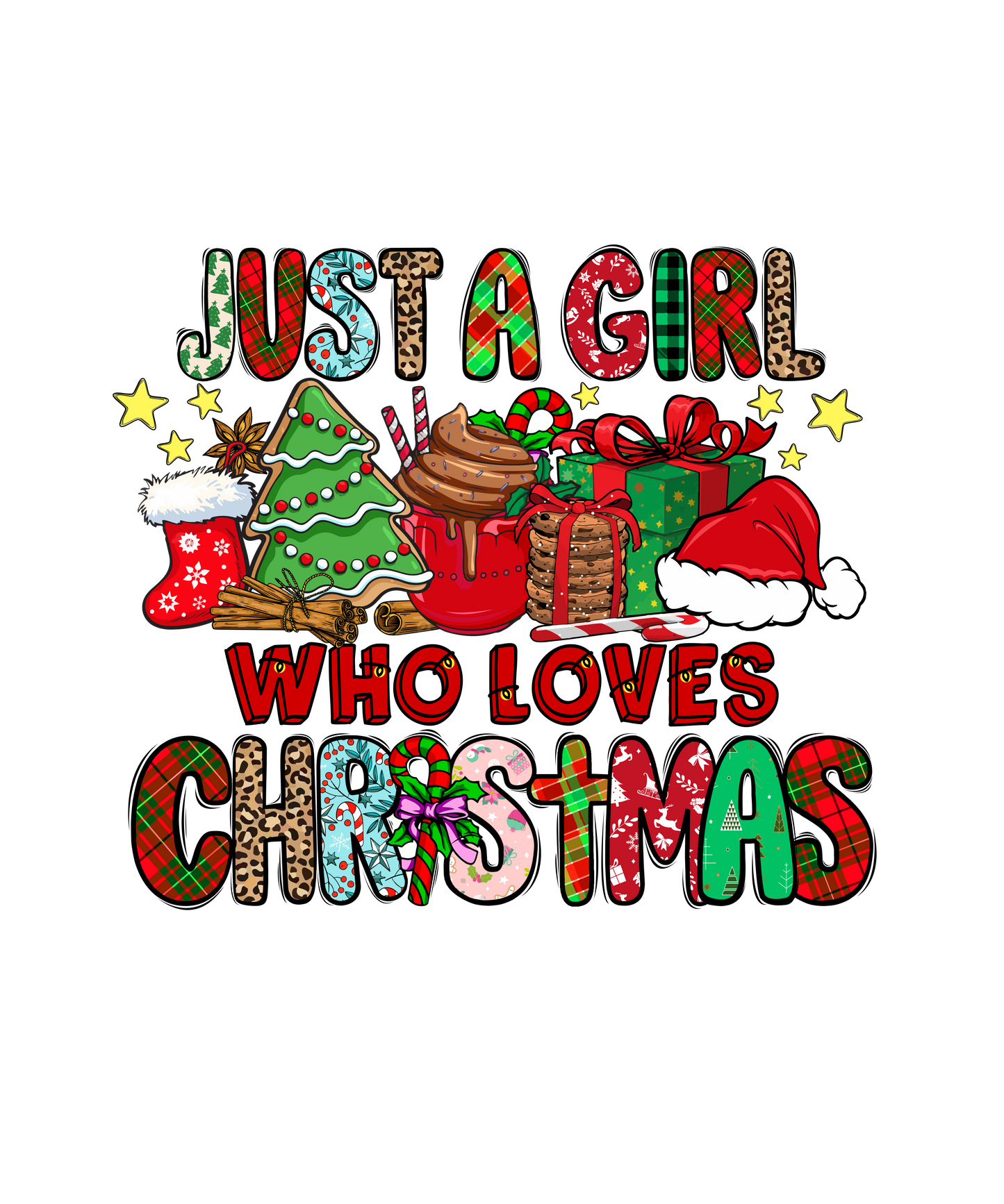 Just A Girl Who Loves Christmas