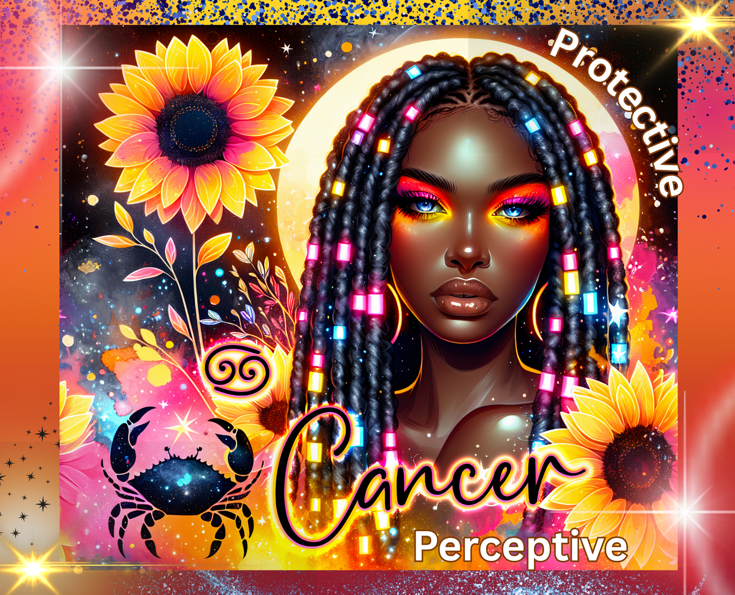 Black African American Zodiac Cancer