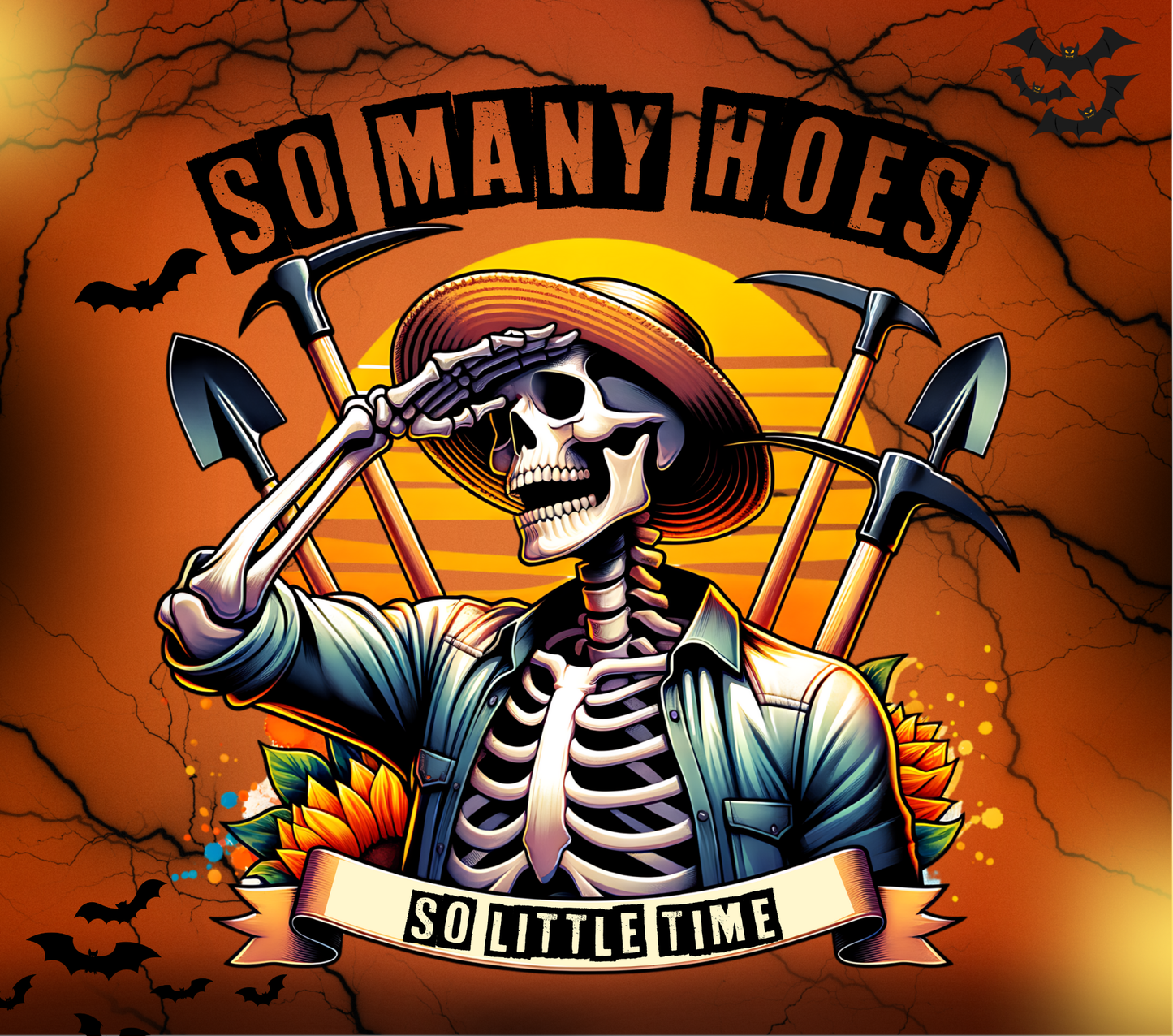 So Many Hoes So Little Time 20oz Tumbler