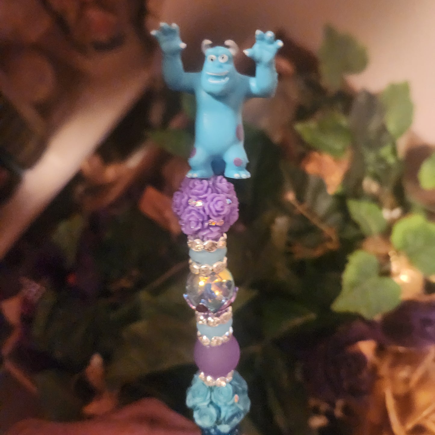 Soule Teal Rhinestone Pen (Premade)