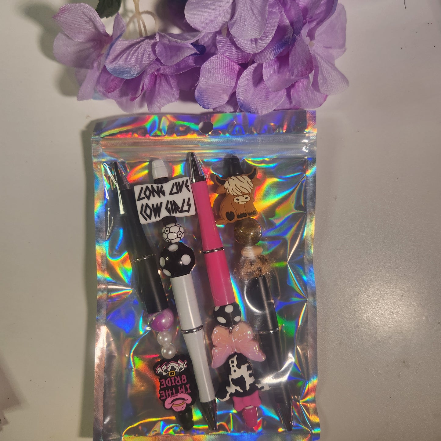 Pen Pack 4 Cows/Cowgirls (#413)