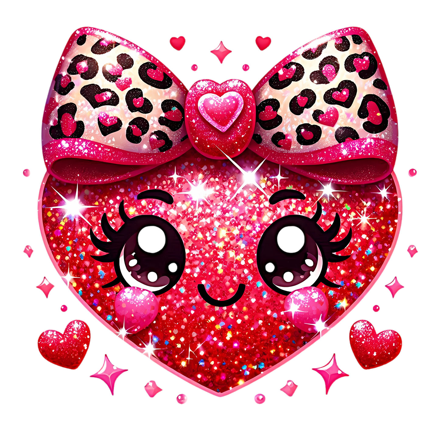Kitty Heart w/Bow