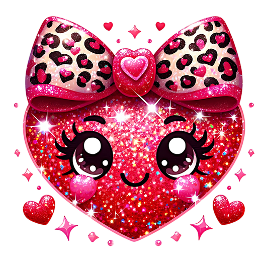Kitty Heart w/Bow