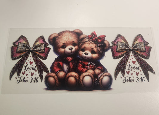 Loved Bears John 3:16 (327)