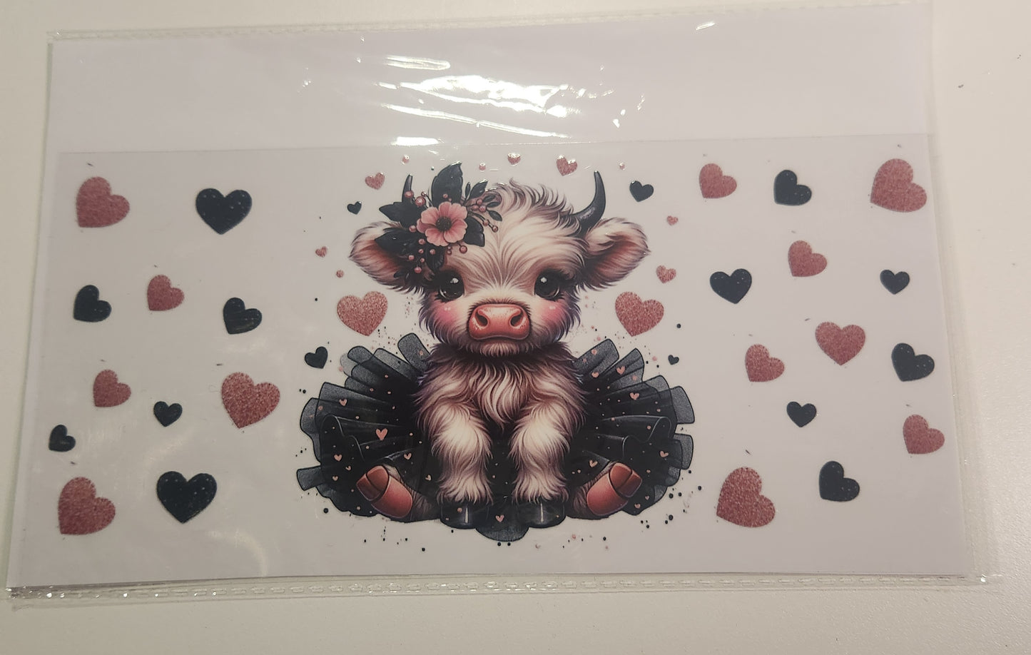Cow with Hearts