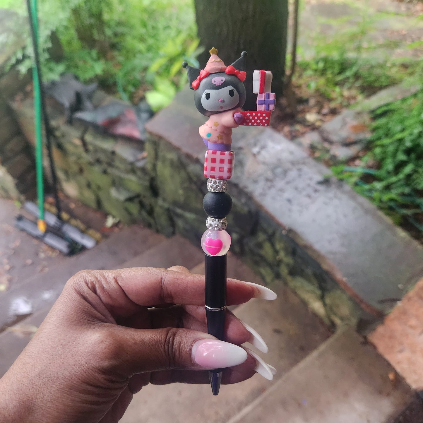 (Live Claim) Character Beaded Pens Medium