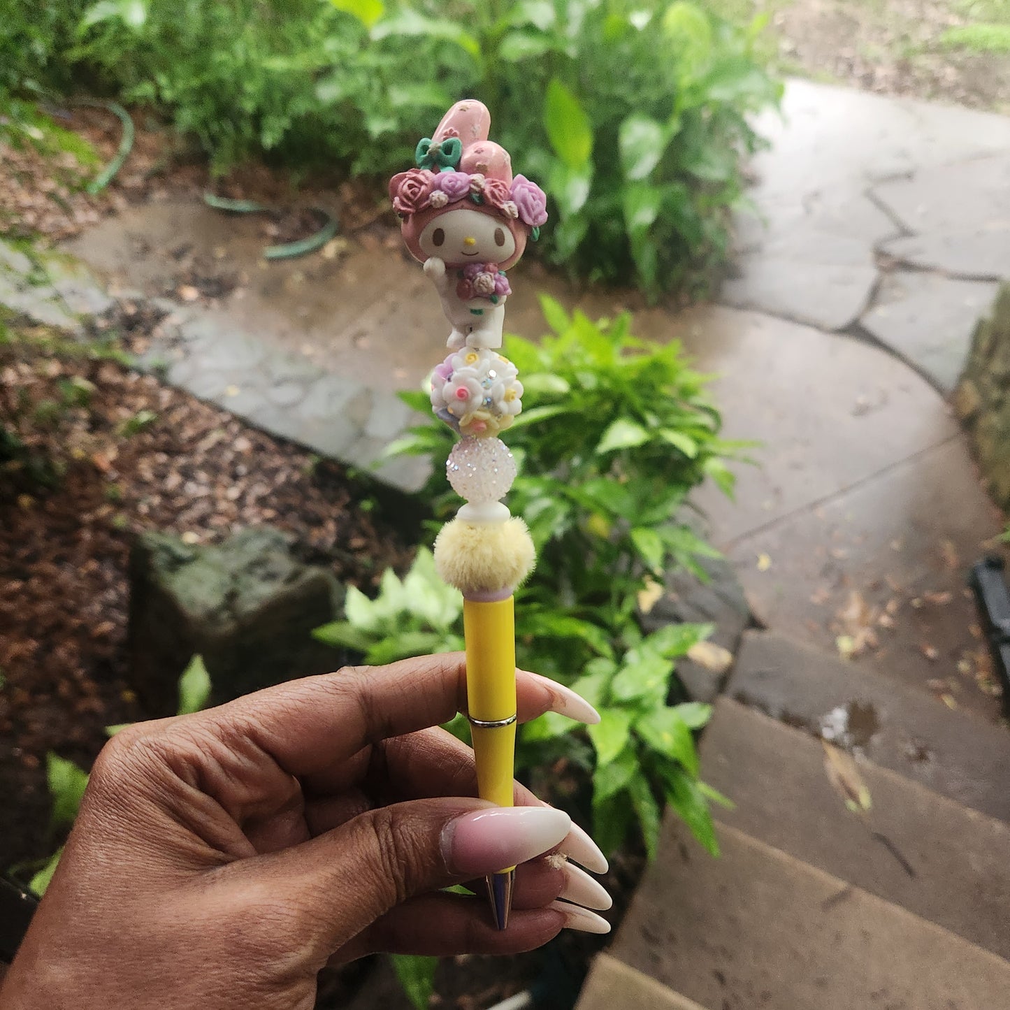 (Live Claim) Character Beaded Pens Medium