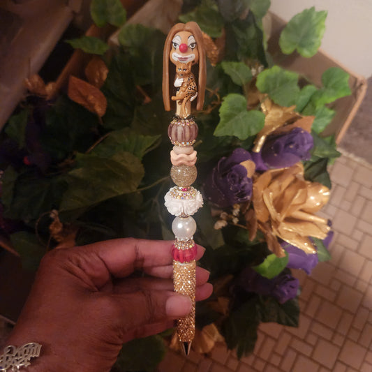 Homies Bronze Rhinestone Pen (Premade)