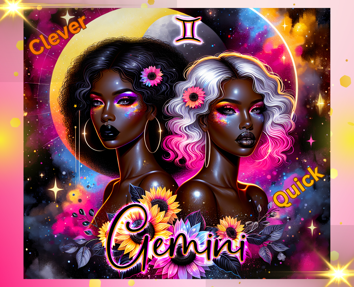 Black African American Zodiac Gemini