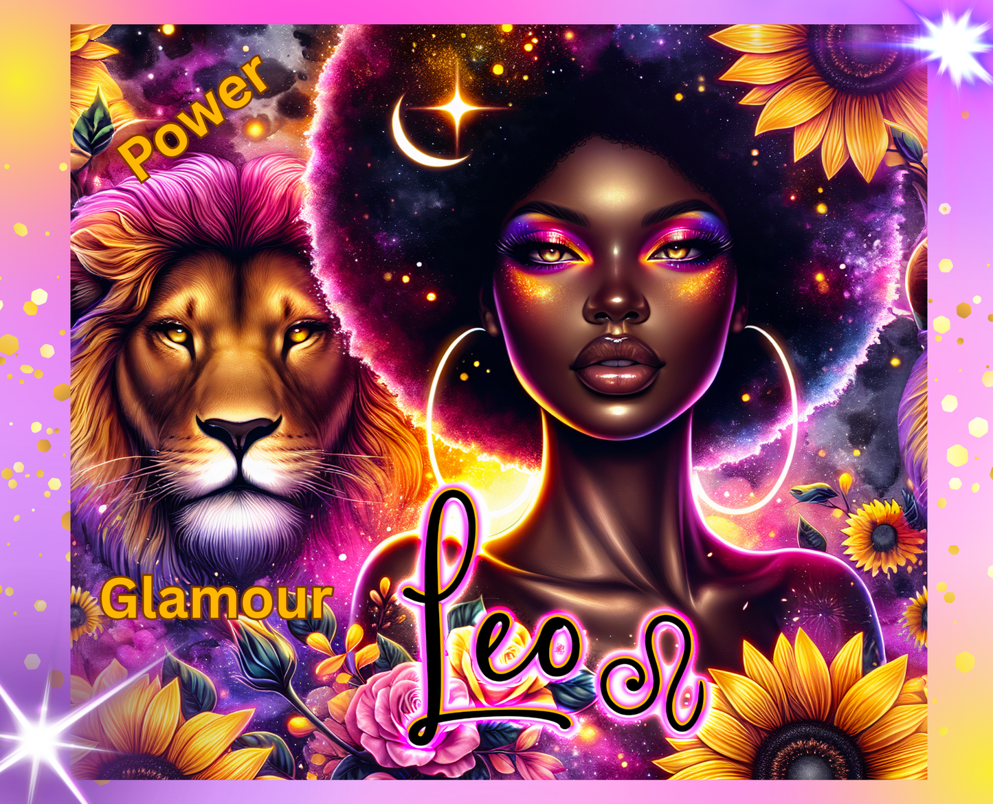 Black African American Zodiac Leo