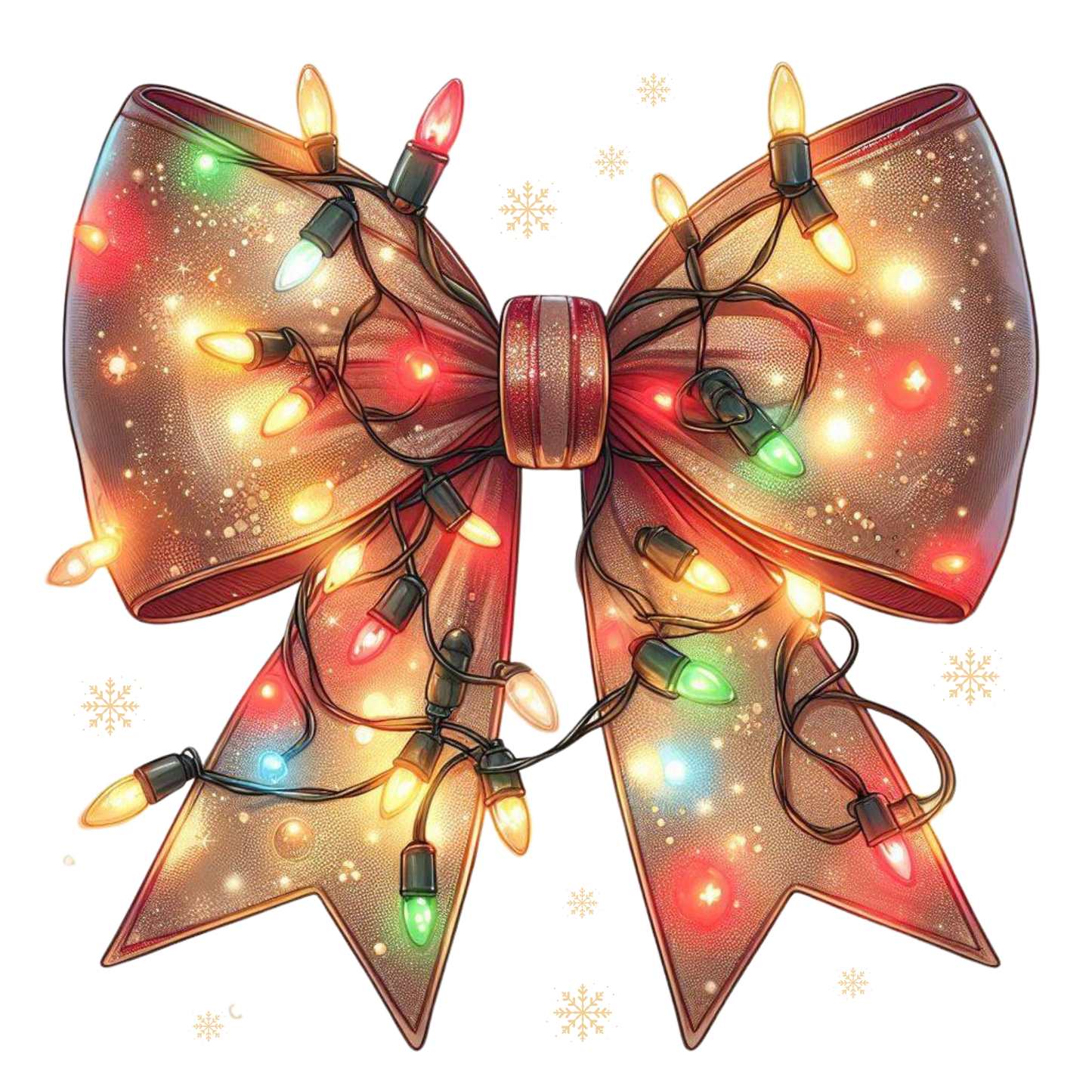 Lighted Christmas Bow