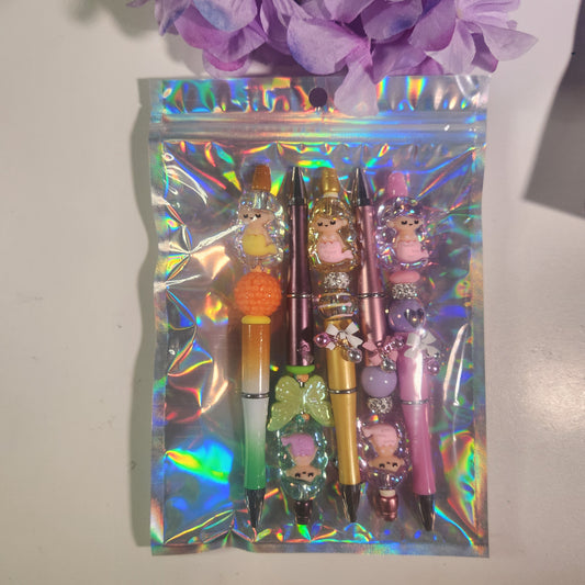 Pen Pack 5 Pretty Girls (#433)