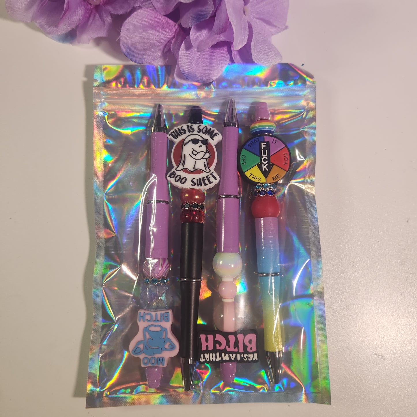 Pen Pack 4 Bitch/Fuck/Shit (#421)