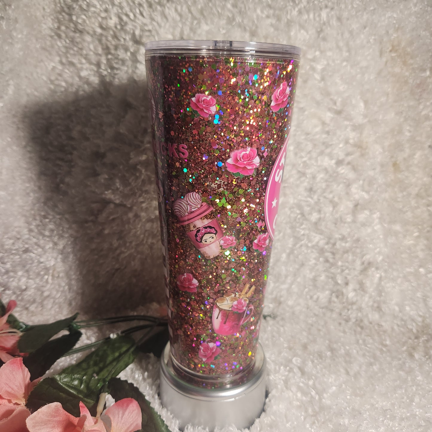 (Live Claim) Glitter Snowglobe 24oz