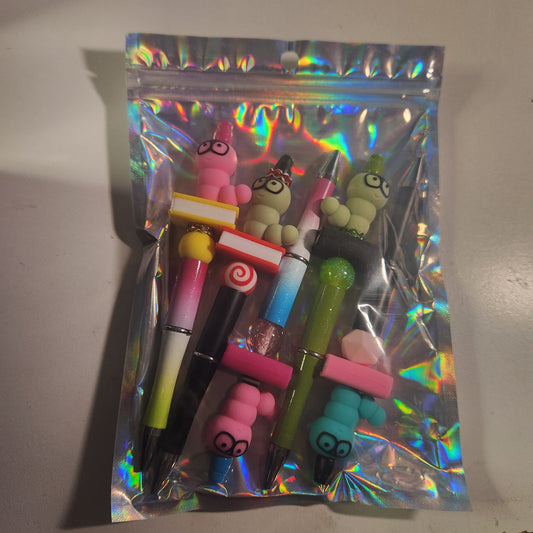 Pen Pack (5) Bookworm s (450)